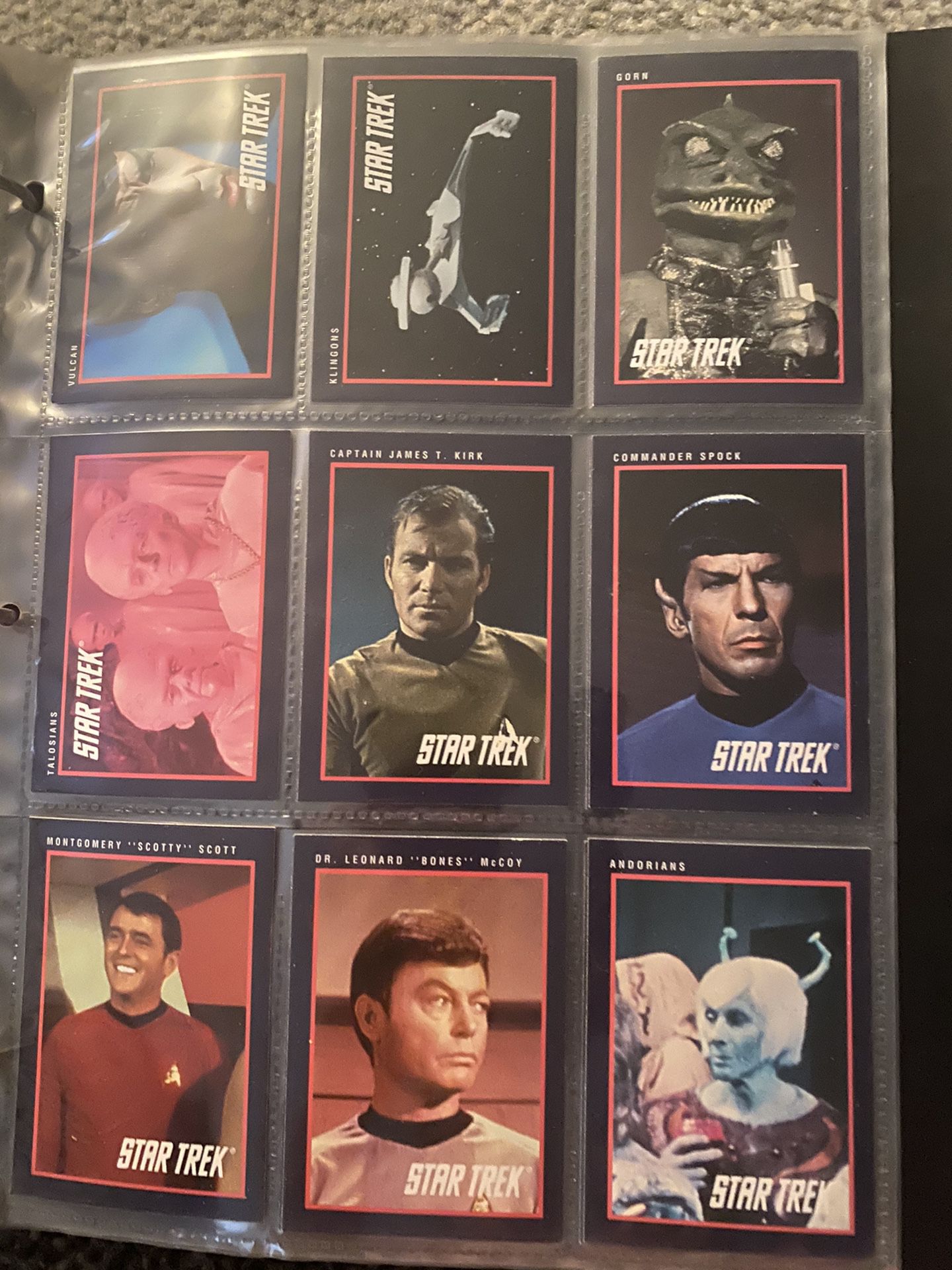 (79) Star Trek Cards 1991