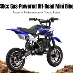 49cc Gas Powered Off Road Mini Bike 