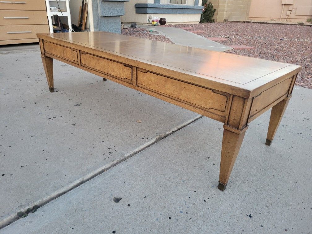 Drexel Triune Mahogany Coffee Table