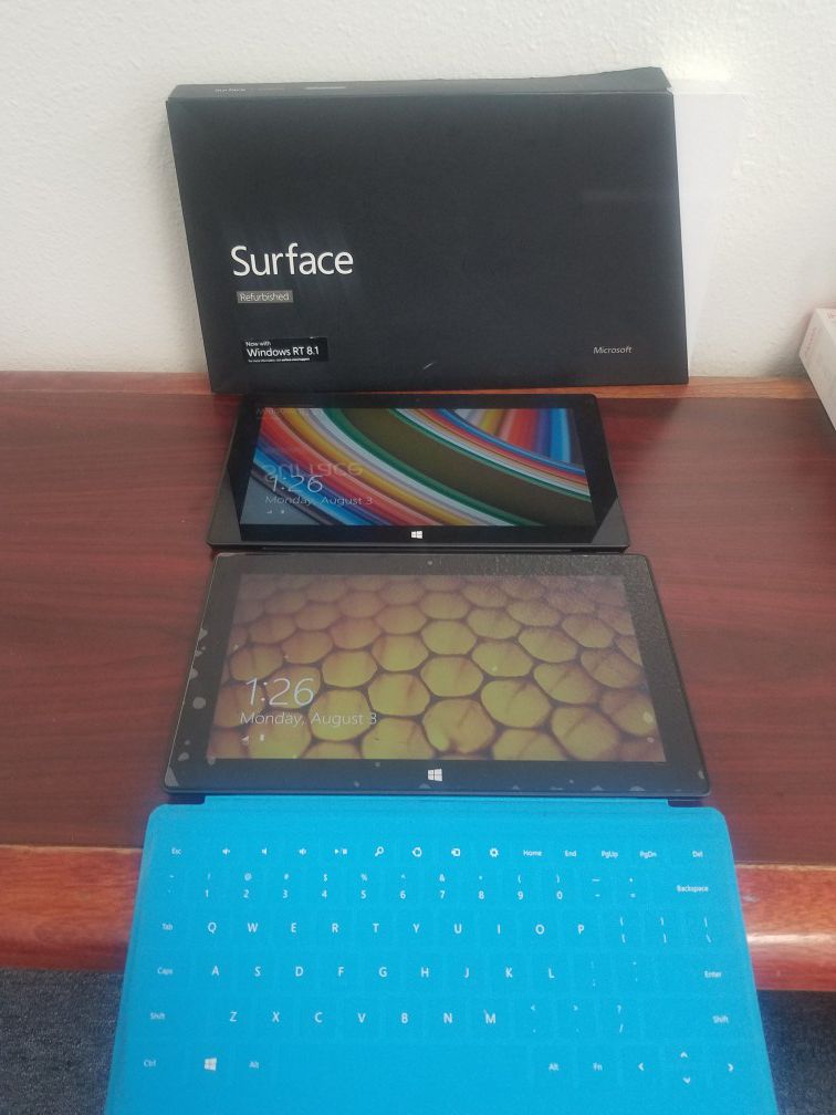 X2 Microsoft Surface RT Tablet 32GB