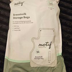 Motif Medical Breastmilk Storage Bags