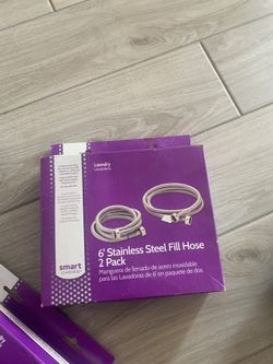 Stainles steel fill hose washer