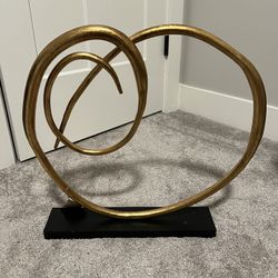 Uttermost Oma Twisted Gold Sculpture