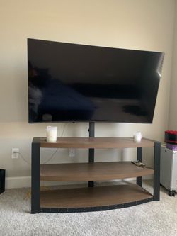 3-Shelf TV Stand with Mount