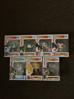 Dragon ball and Shadow Funko pop