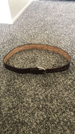 Vintage leather belt