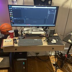 Gaming desktop (See Specs In Description) With Monitor 