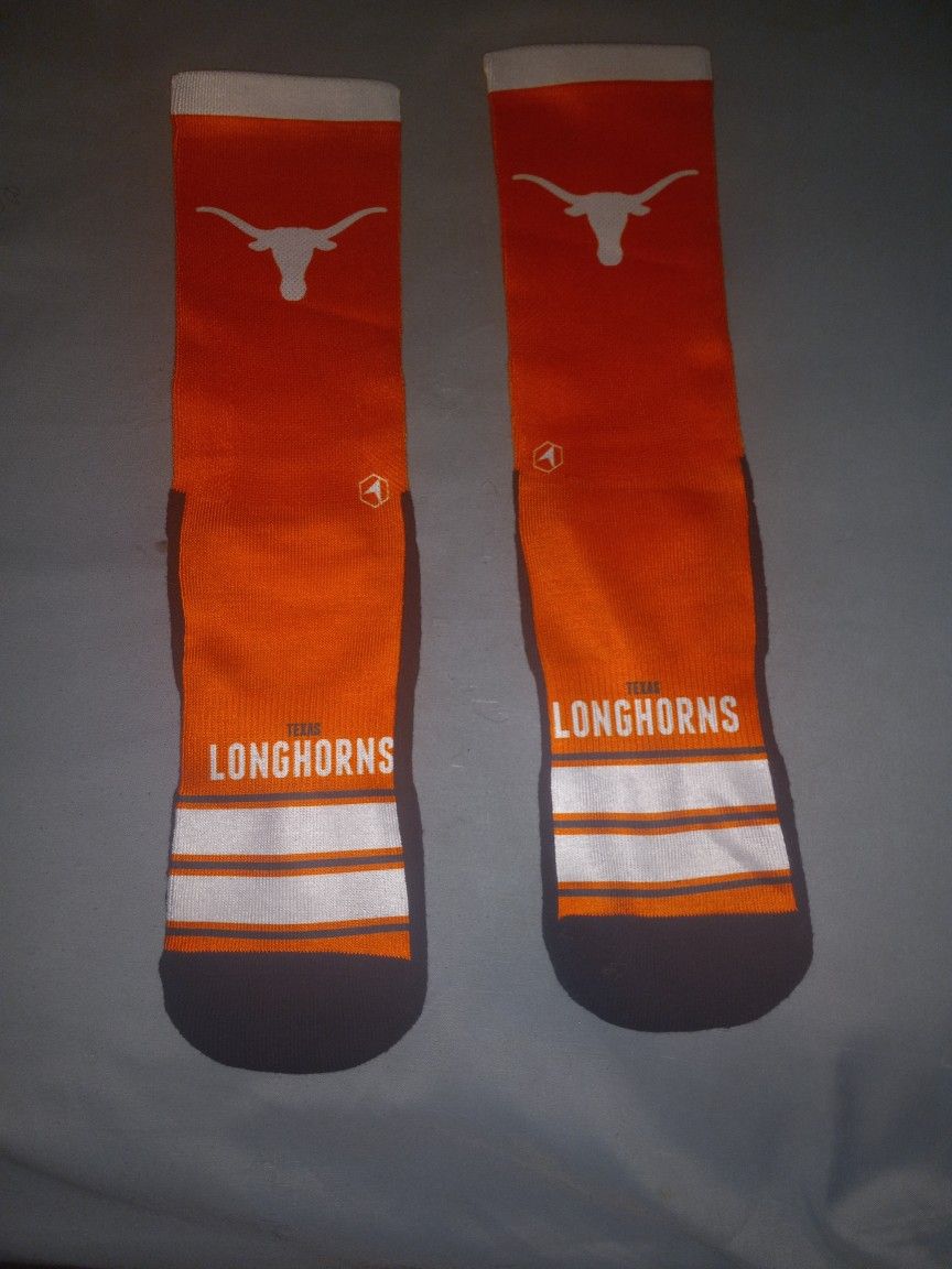 Texas Longhorn Socks.