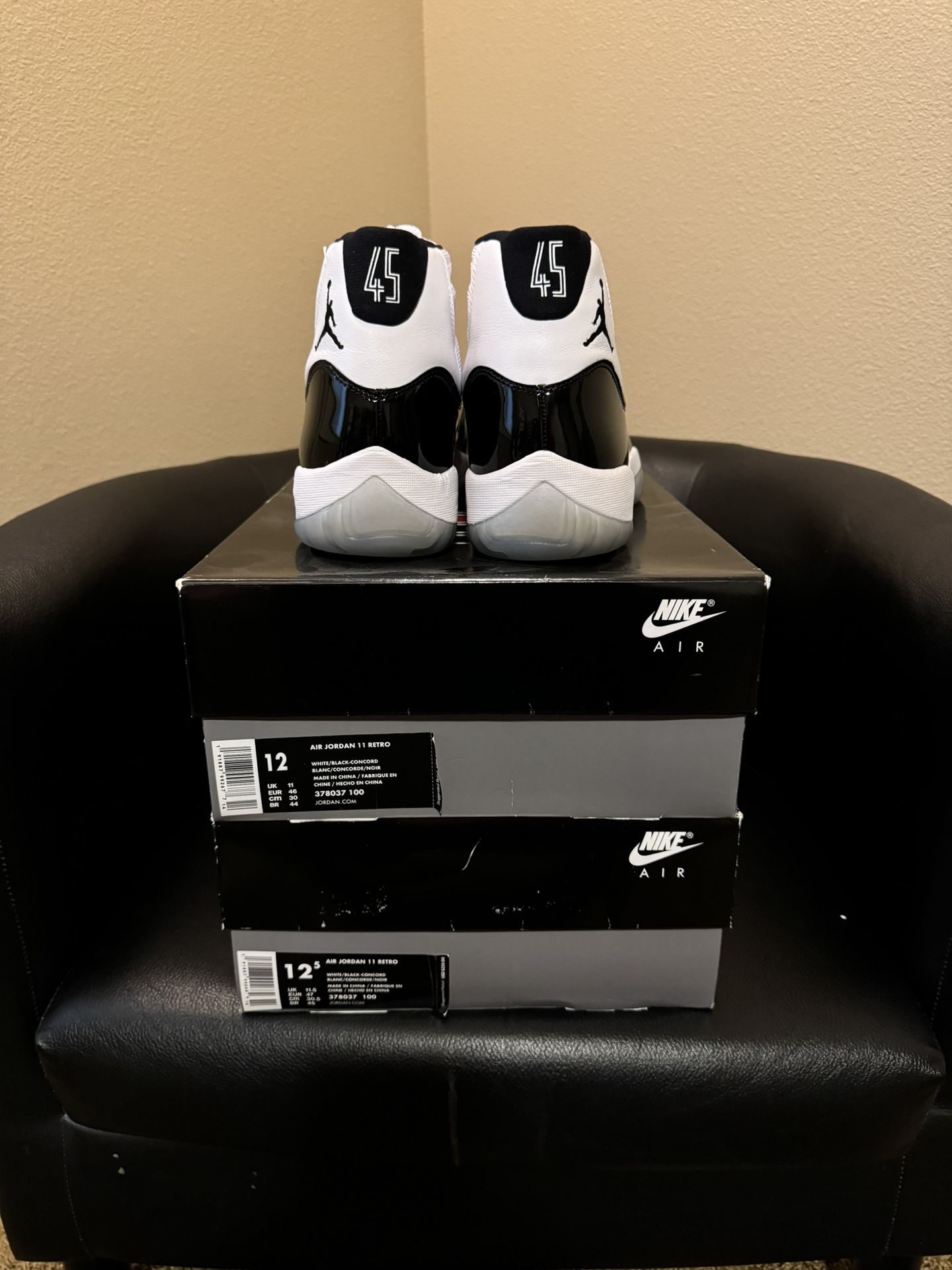 2018 Brand new Air Jordan Concord 11's size 12 with original box