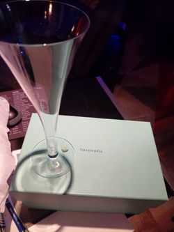 Tiffany & Co champagne flutes