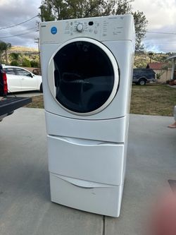 Kenmore dryer gas with pedestal