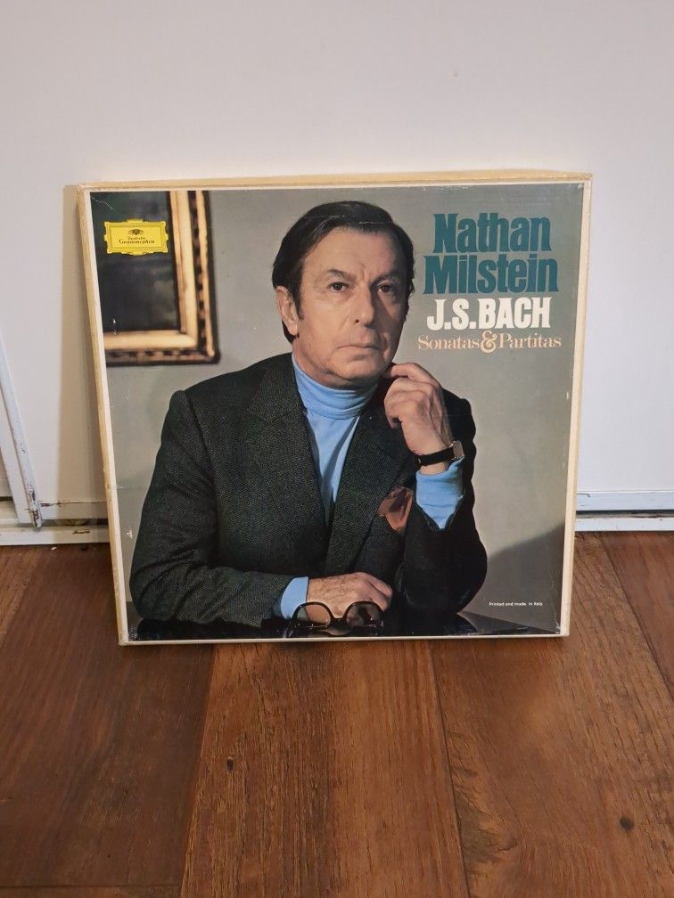 Record: Nathan Milstein J. S. Bach Sonatas And Partitas