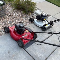 two Side Discharge Lawn Mowers