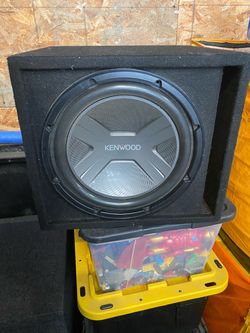 12 inch Kenwood in ported box