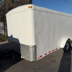ENCLOSED  TRAILERS , 16’ X  7’, TITLE AVAILABLE Good