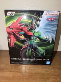 Yu-Gi-Oh! Elemental Hero Flame Wingman Figure Bandai Namco