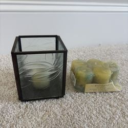 Candle Holder With Candles