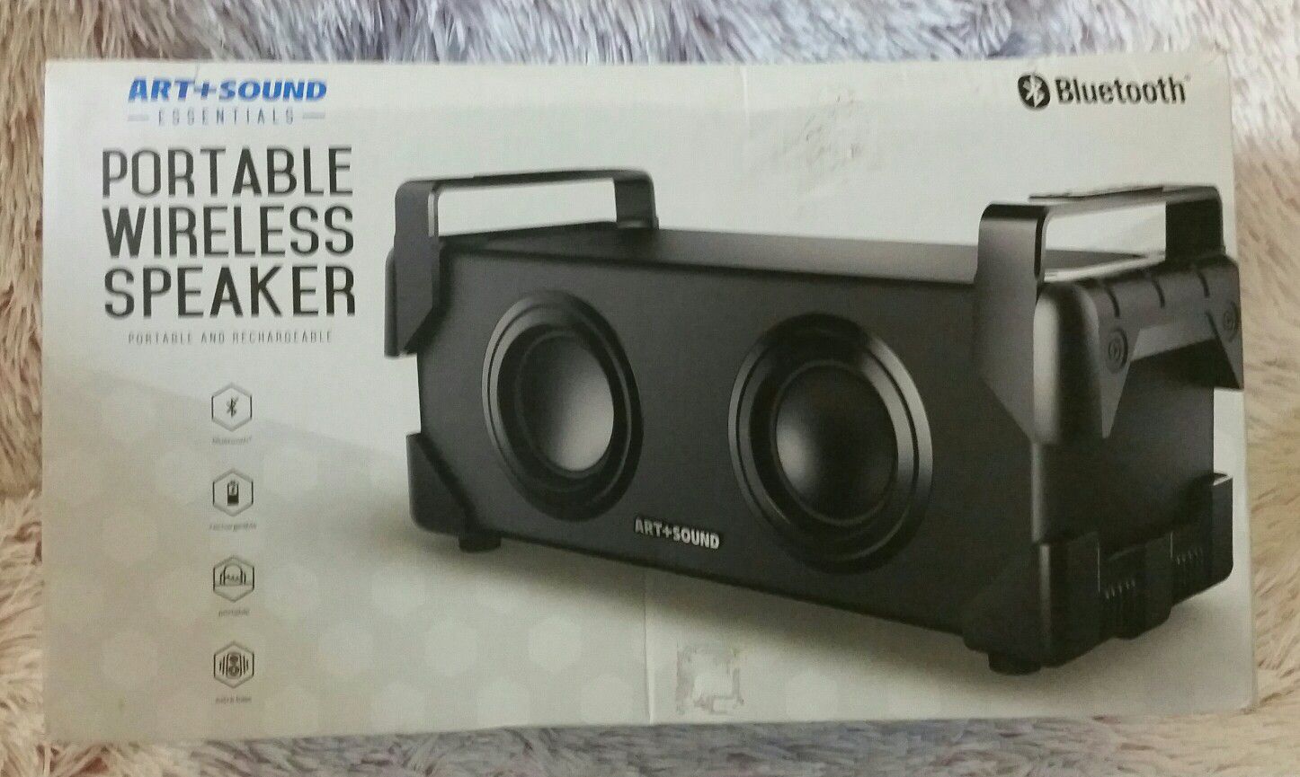 Bluetooth portable wireless speaker