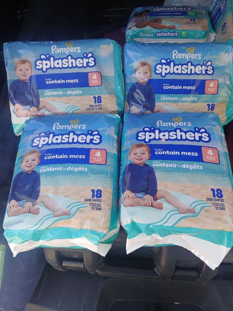Pampers Splashers 4 Pack
