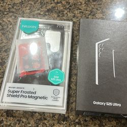 Brand new samsung S25 ultra 5g factory unlocked with case too 