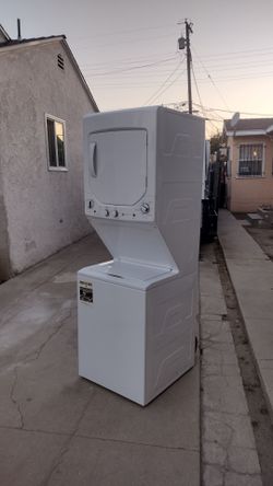 24 inch wede stackable washer gas dryer