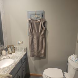 Gold Dress For Occasions Size 8 