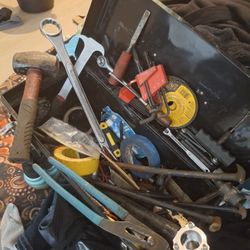 Toolbox And tools included all together