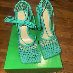 BOTTEGA VENETA Stretch Ankle Strap Sandals