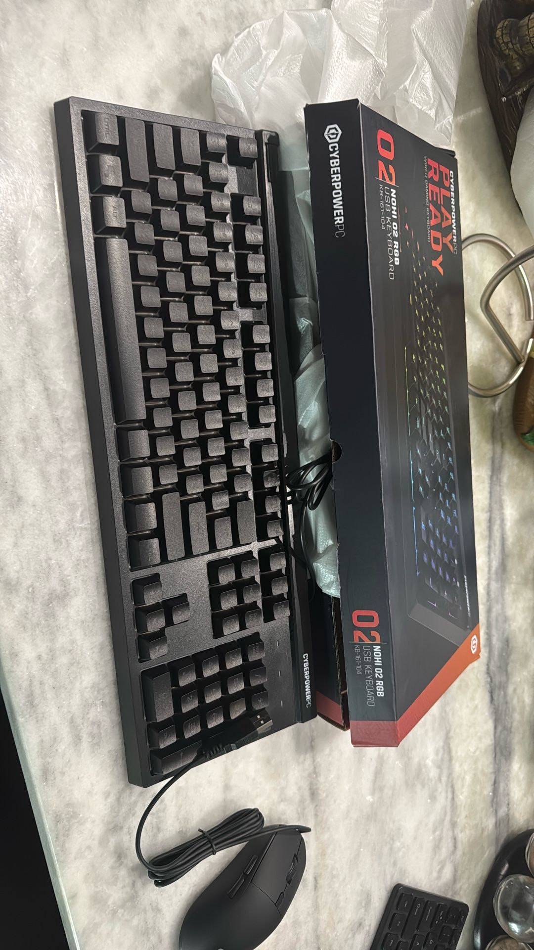 Brand new gaming, keyboard, and mouse never been used