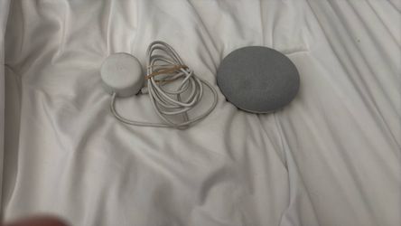 Google Nest Mini 1st Generation Bluetooth Speaker (International Version) with US Power Adapter