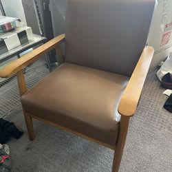 Mid century modern reading chair