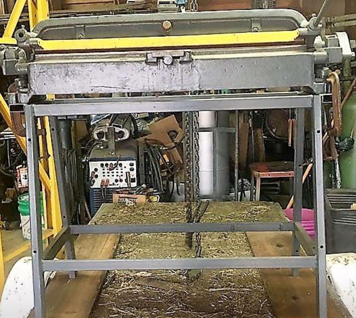Vintage Niagara No 4 Bar Folder Sheet Metal Bender / Brake 36 inch