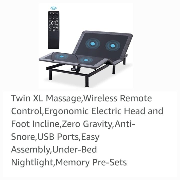 Twin Adjustable Bed Frame 