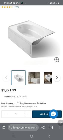 Kohler tub