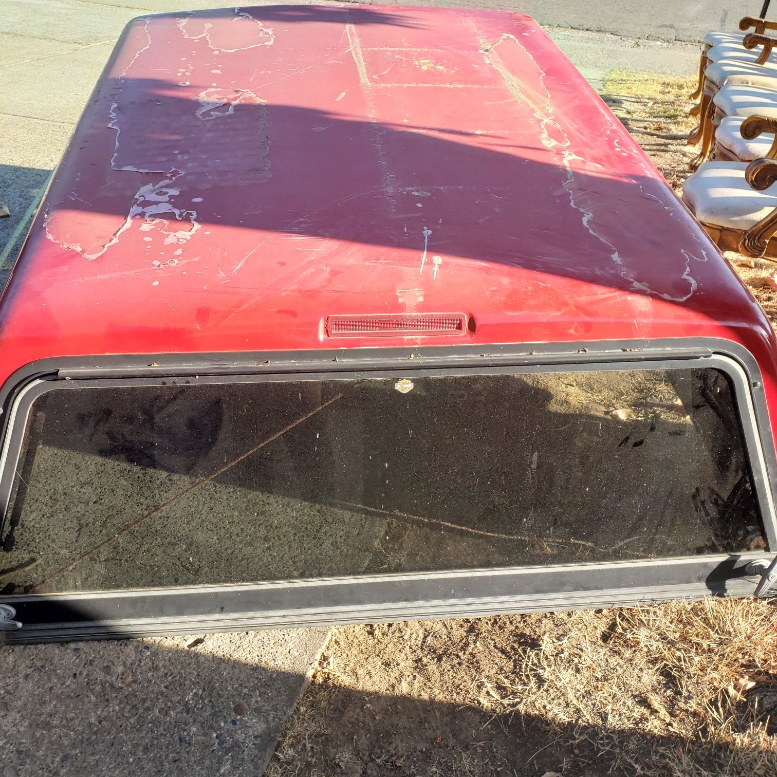 Fiberglass Camper Shell for Truck - Raven