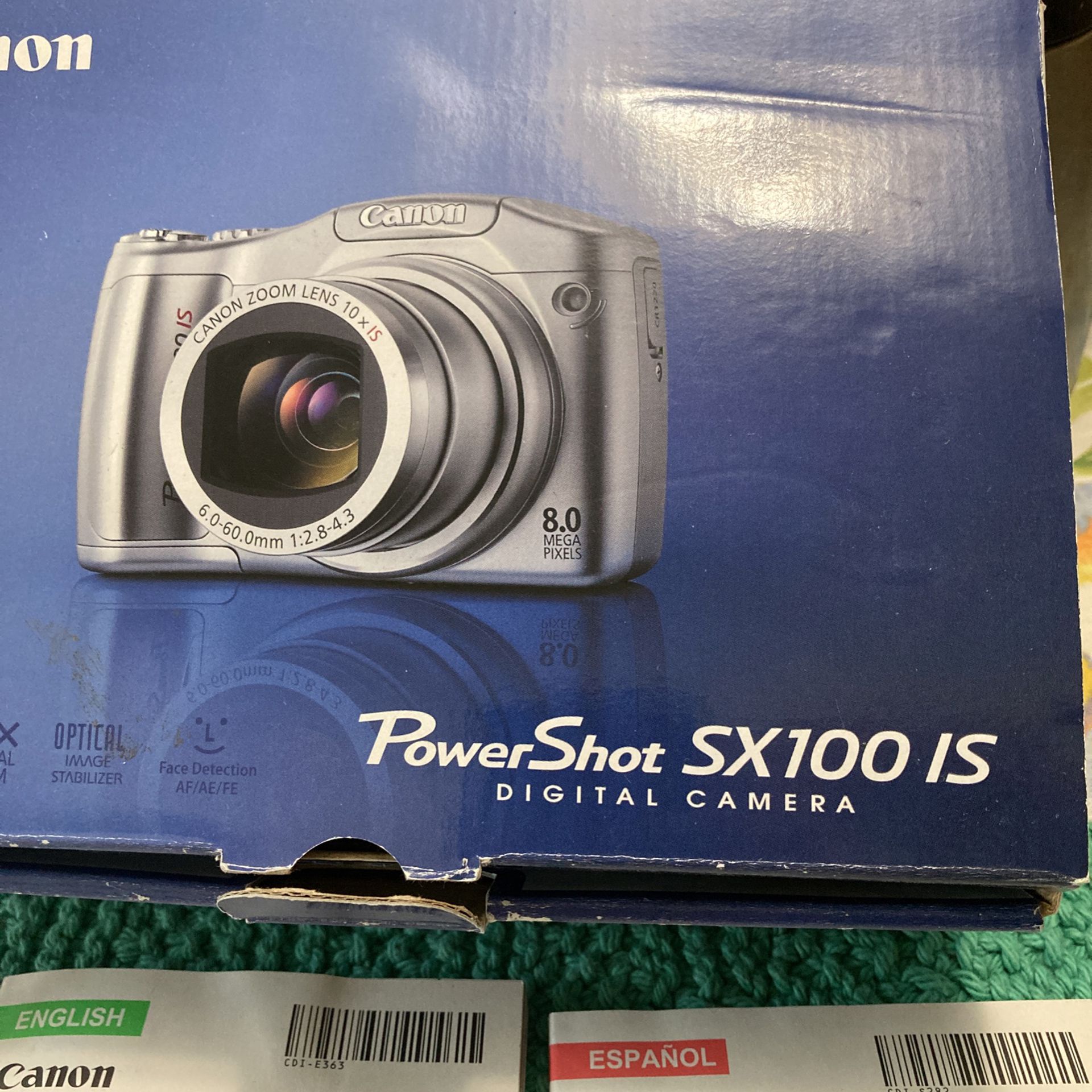 Canon Digital camera SX 100 Is