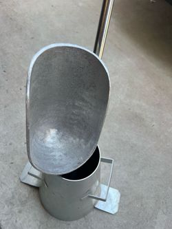 Concrete testing Slump cone