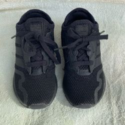 Adidas Swift Run Black Kids Shoes 9k
