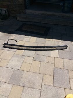 LED curved light bar 51 inch
