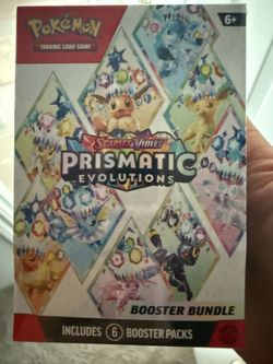 Sealed Prismatic Evolutions Booster Bundle