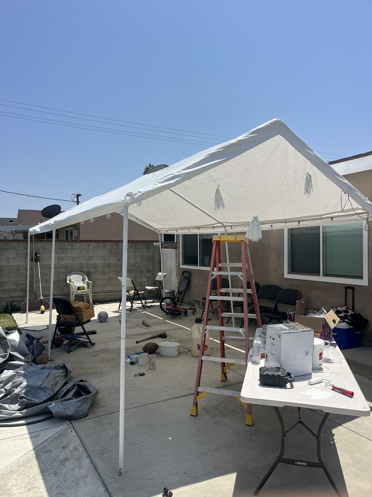 10x20 Canopy(no Tarp)