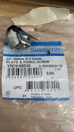 Shimano Ultegra R8000 Right Hand Name Plate