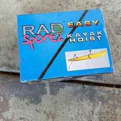 Kayak Hoist Storage