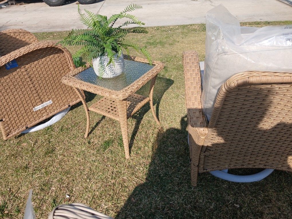 New Patio Set