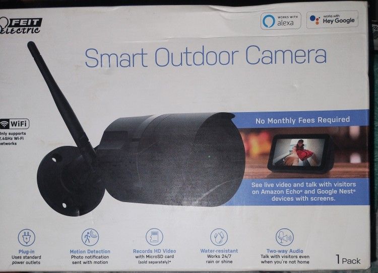 Smart Outdoor Security Camera