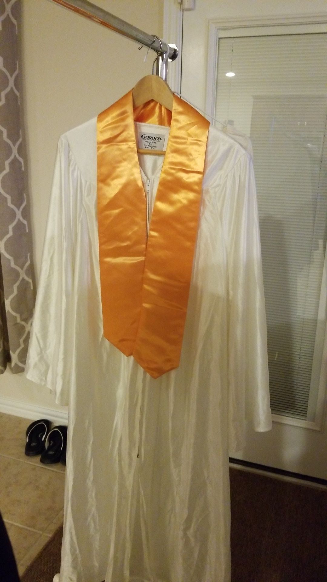 Graduation gown & sash
