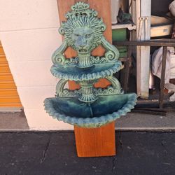 Lion water fountain  Aluminum