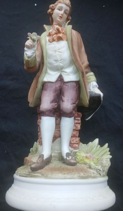Vintage Porcelain Hand Painted Figures