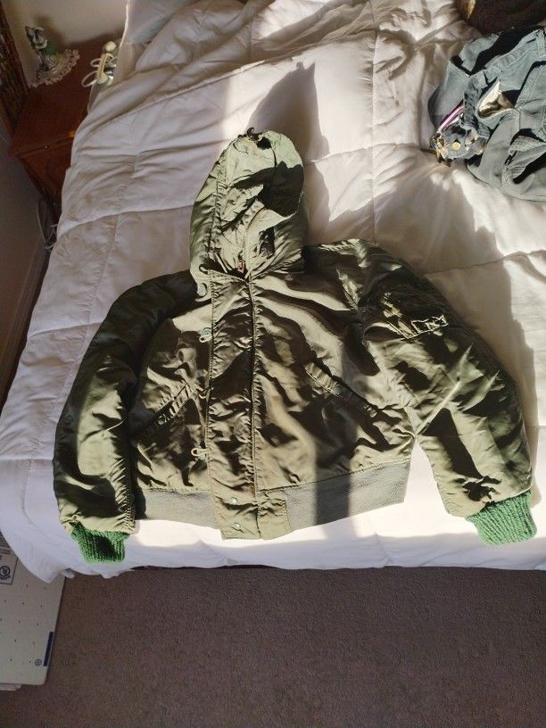 1969 Vietnam Skyline US Flying Jacket Men's Heavy N-2B