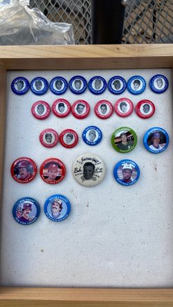 Baseball pins and great condition couple Hall of Famer’s and Babe Ruth